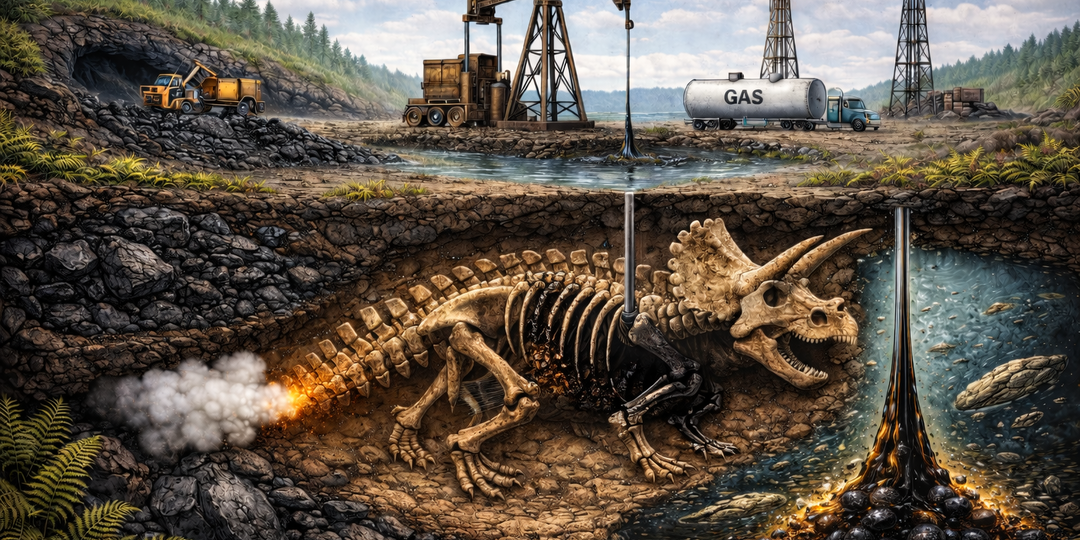 Откуда взялись нефть, уголь и газ