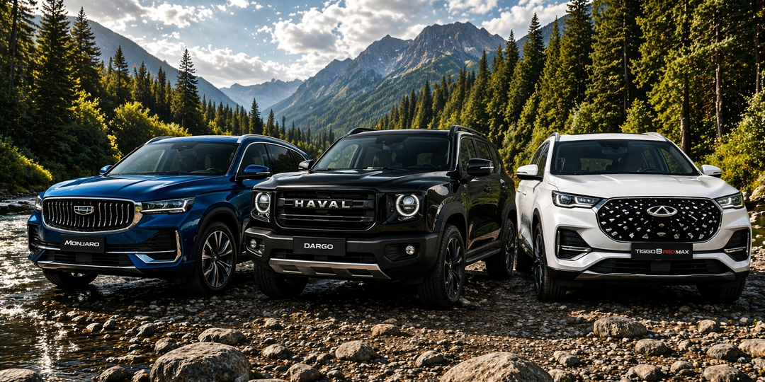 Geely Monjaro, Haval или Chery: какой китайский кроссовер взять в 2026 году?