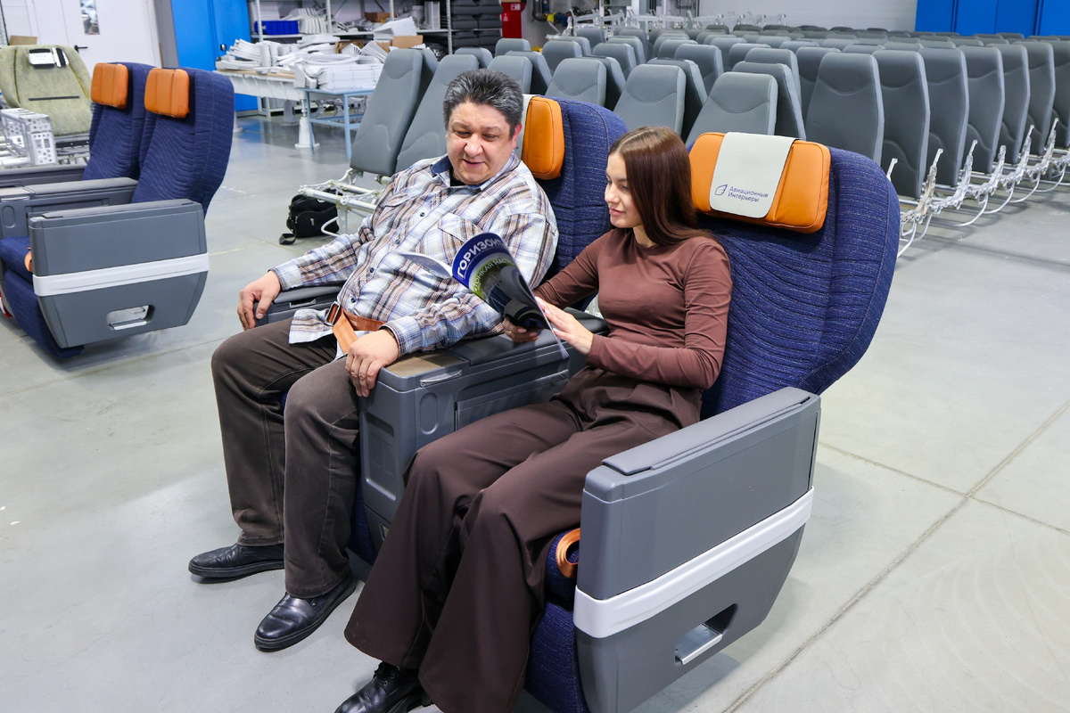 Автор статьи и начальник отдела разработки кресел Алексей Манаев: комплекция разная, удобно каждому