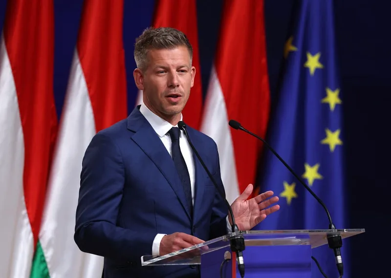 Вероятный будущий премьер Венгрии Петер Мадьяр
Фото:
Sean Gallup/Getty Images