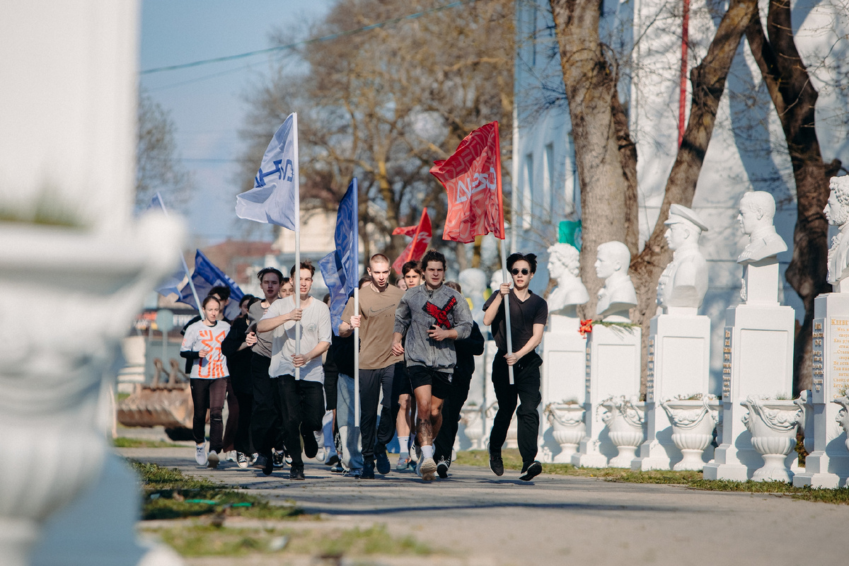 Легкоатлетический забег "Смена" бежит!"