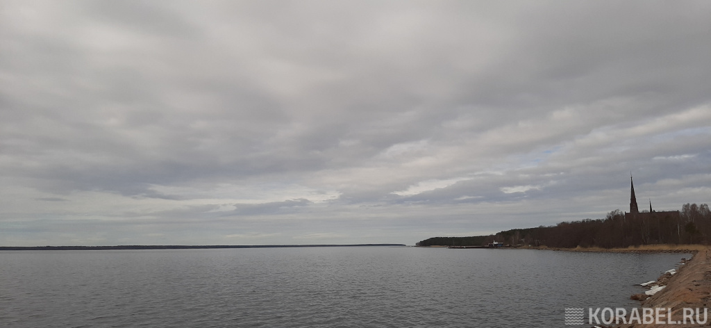 Приморск, вид на пролив Бьеркезунд / Фото: Корабел.Ру  📷
