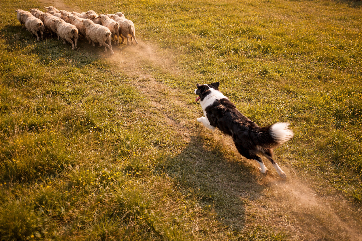 СДВГ часто встречается у бордер-колли - породы, изначально выведенной для работы. Фото: журнал "Питомцы".