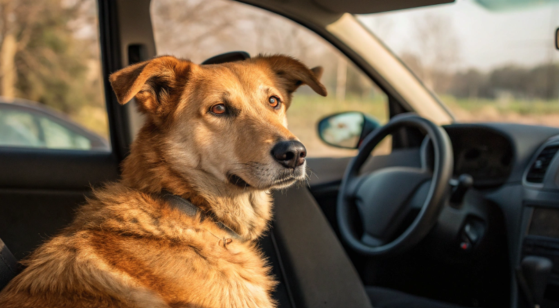 – Или я, или собака, – требовал пассажир. Таксист повёл себя неожиданно