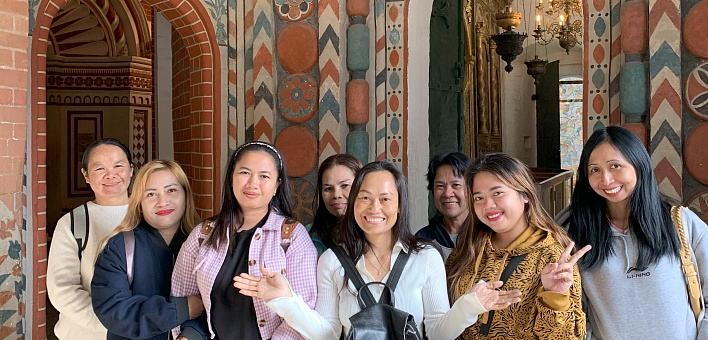 Тайские мастера агентства Тайки.ру на экскурсии