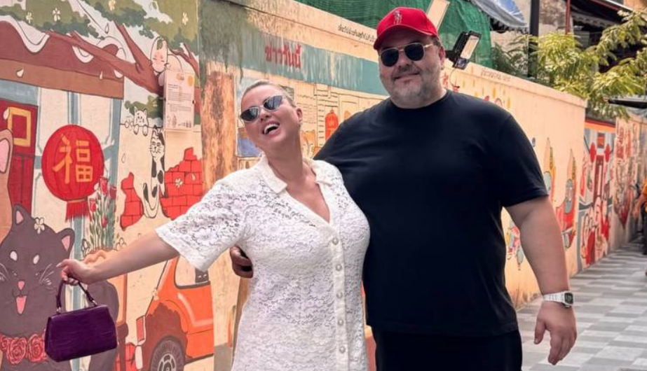 Анна Семенович и Денис Шреер. Фото: Telegram / @annsemenovich