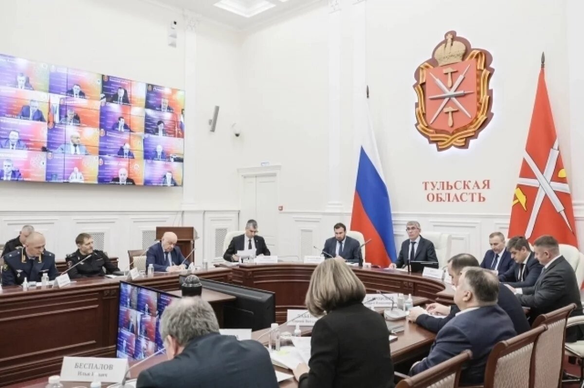    В Туле обсудили вопрос безопасности при праздновании Дня Победы