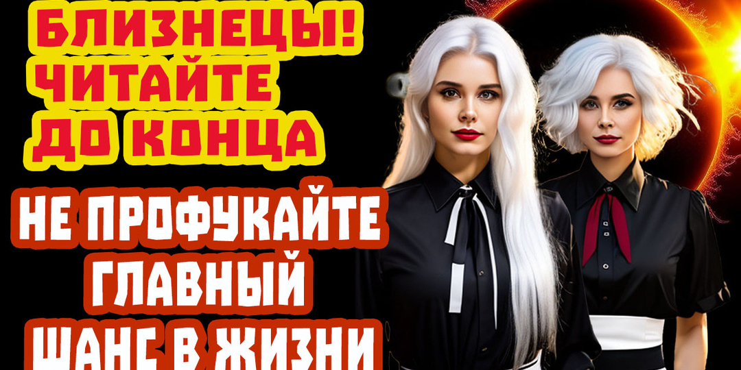 Близнецы ВАМ ВЕЗЕТ! Два планетарных парада запускают новую безупречную жизнь - забудьте о неудачах на 12 лет минимум! Гороскоп май 2026