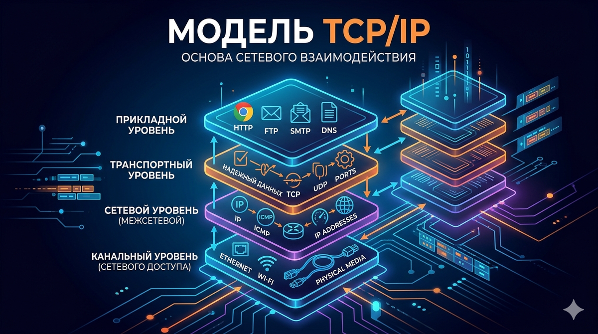Сетевая модель TCP/IP