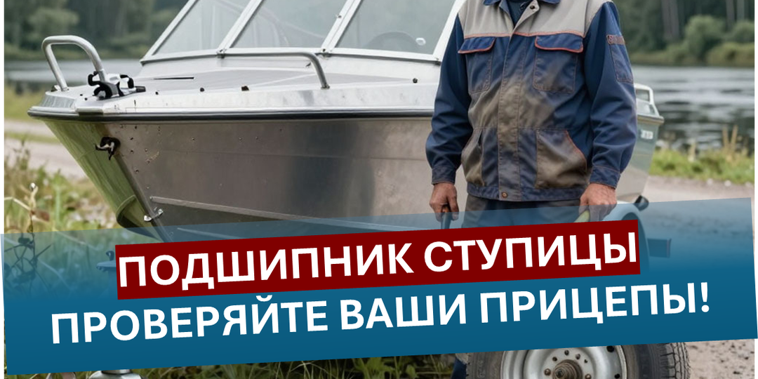 ⚓ От гаража до воды: как не угробить лодку и не убиться на прицепе!