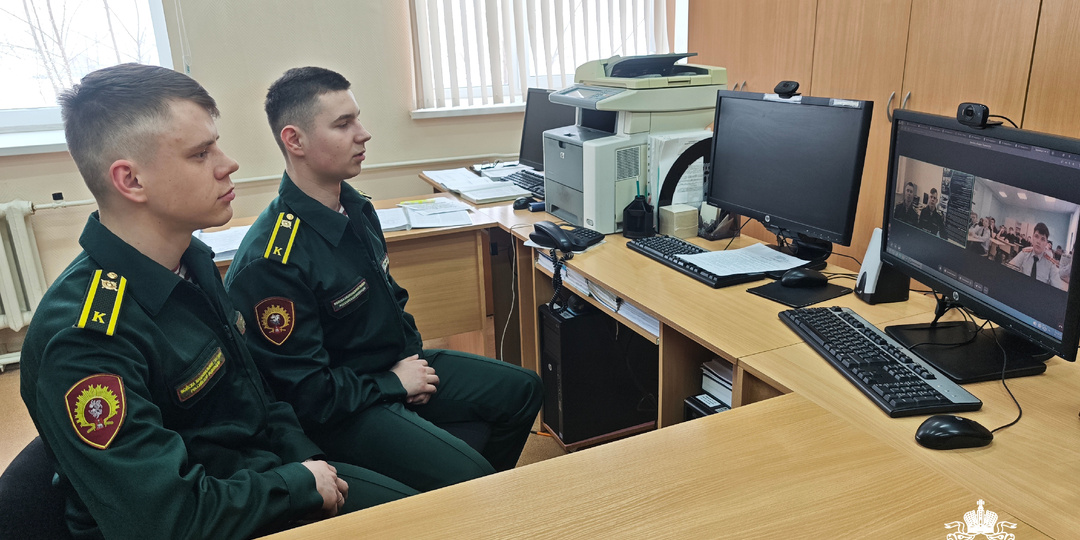 Курсанты Пермского военного института провели телемост с кадетами из Удмуртии