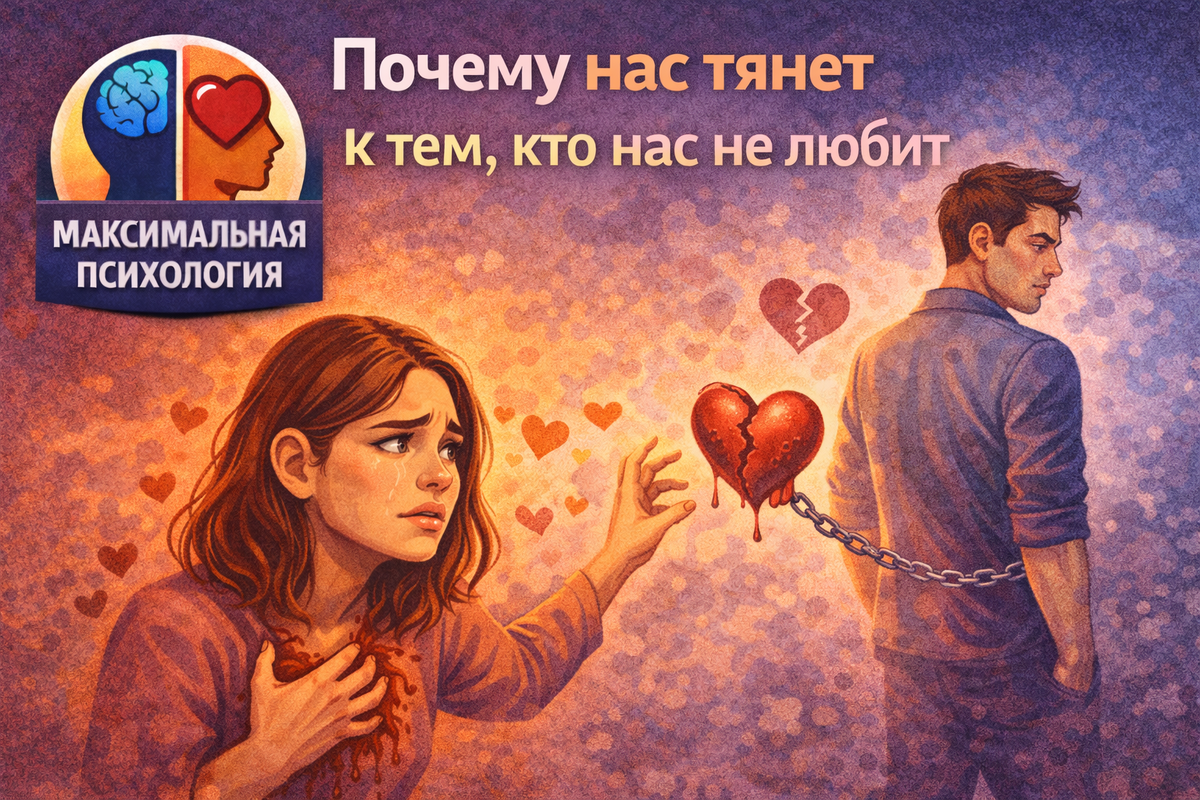 Мы не влюбляемся в человека. Мы влюбляемся в знакомое ощущение.