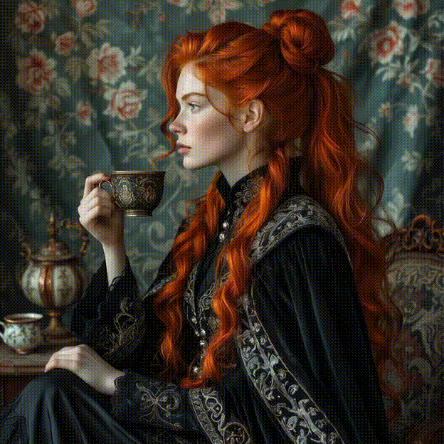 Негу. Как бы чаем не упилась.)))