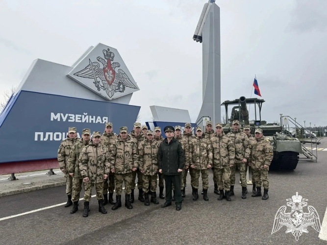 Курсанты Пермского военного института посетили Центральный военно-патриотический парк культуры и отдыха Вооруженных Сил Российской Федерации