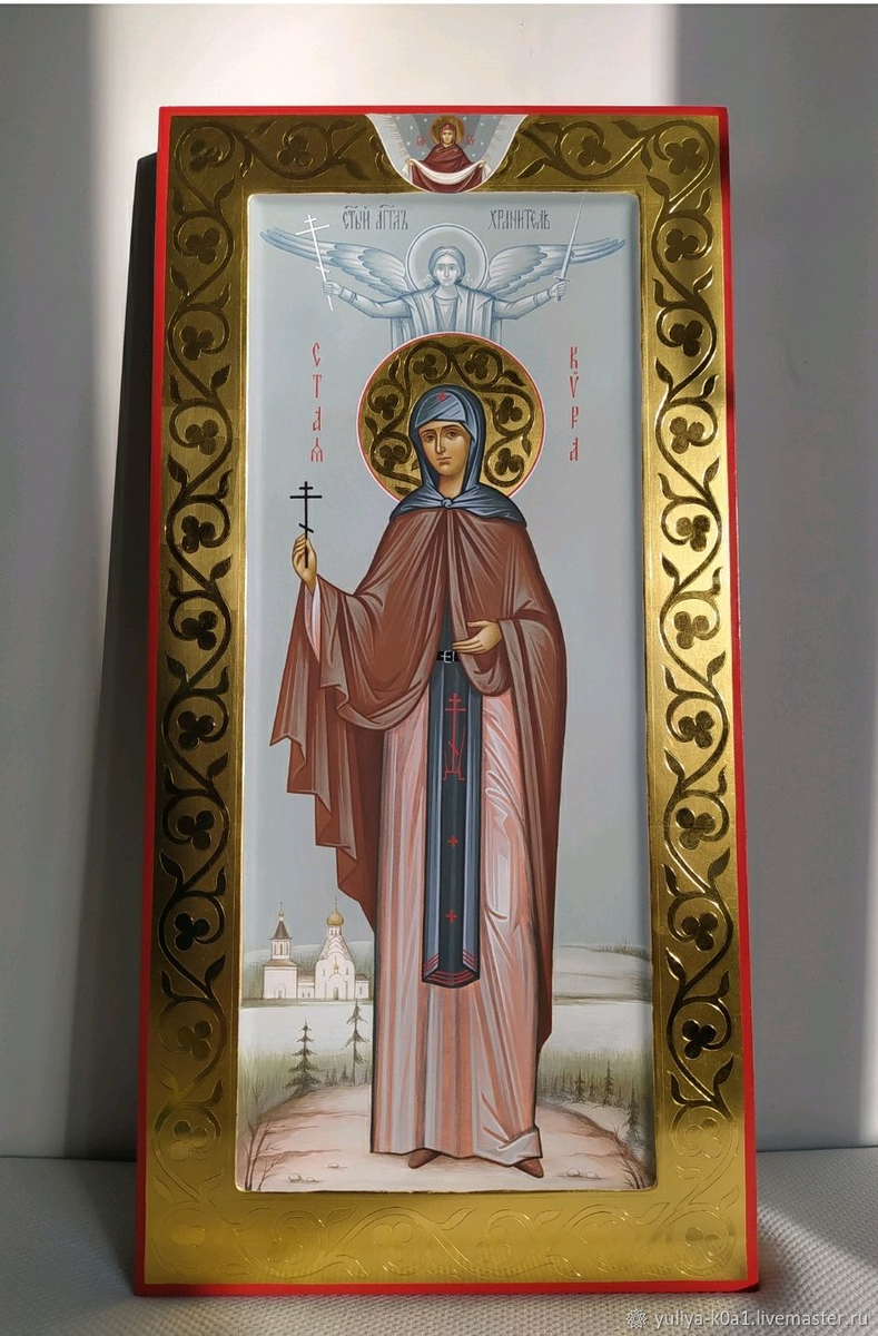 Мерная икона по росту малыша.