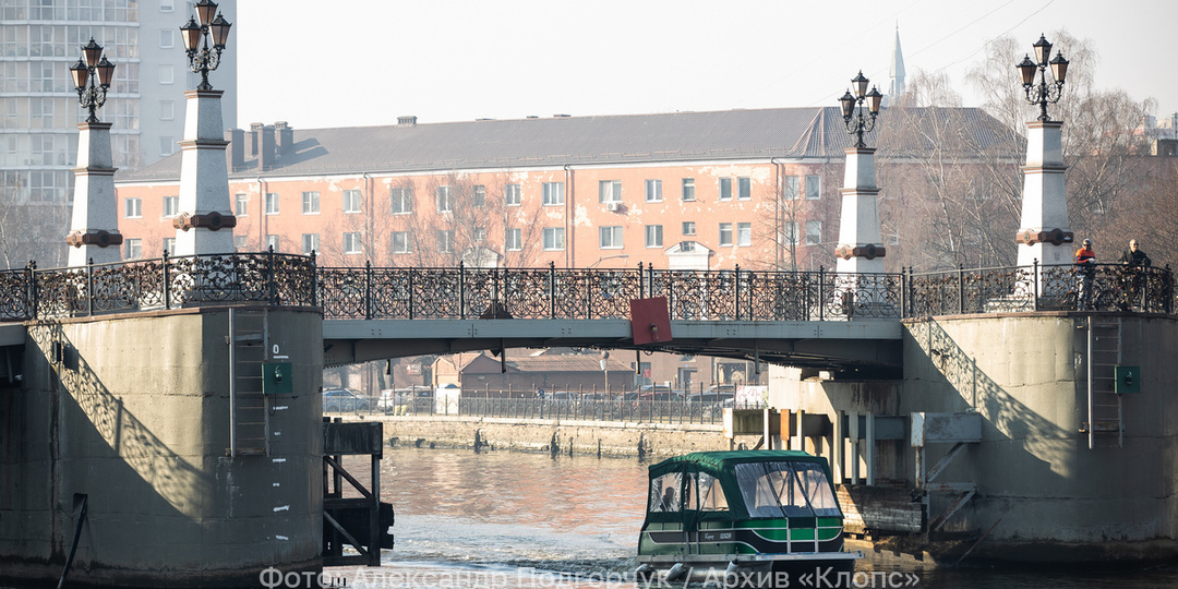 В Калининграде в ночь со вторника на среду разведут мосты