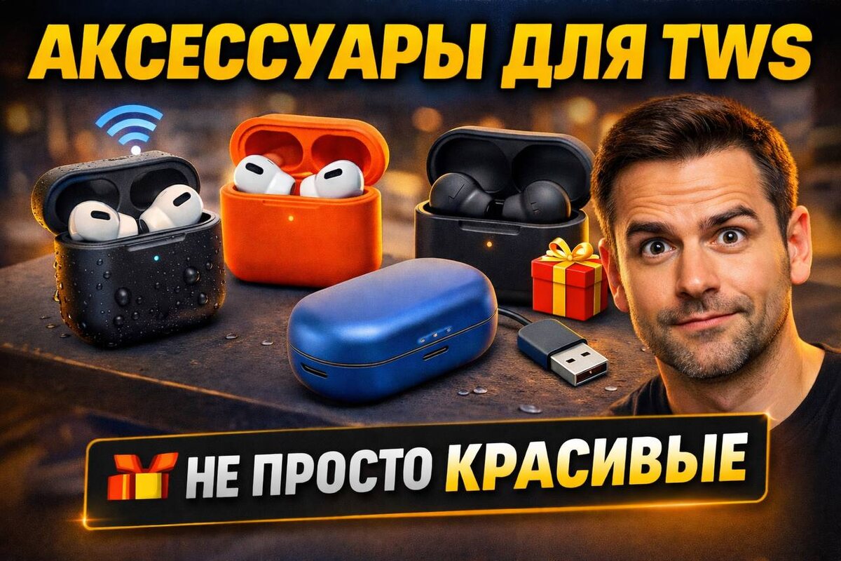 Лучшие аксессуары для TWS — защита, зарядка, хранение и уход, чтобы наушники служили дольше.