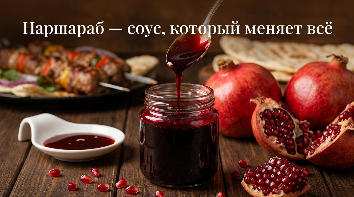 Наршараб - азербайджанский гранатовый соус