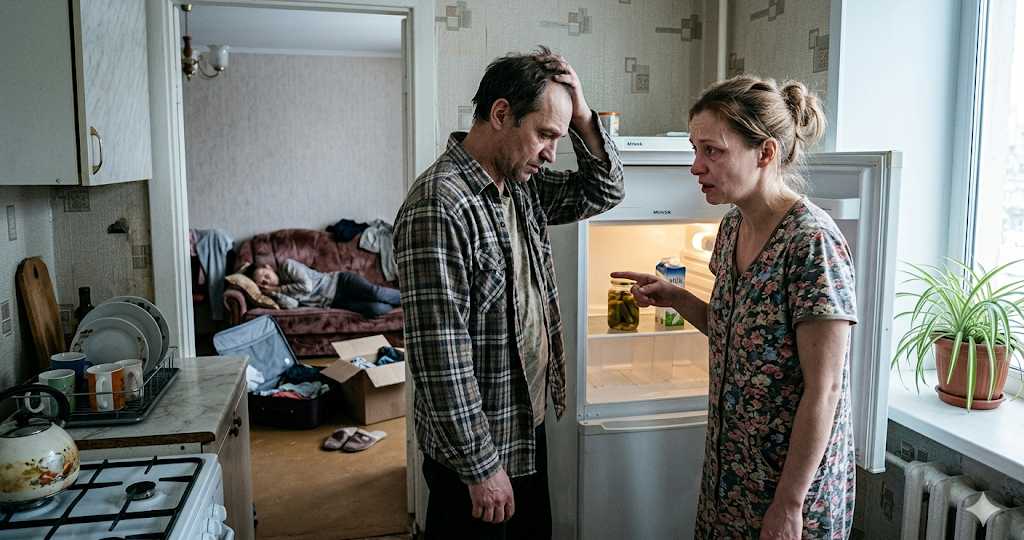 «Когда они уже съедут? – возмущалась Лена, глядя на пустой холодильник и наглых родственников»