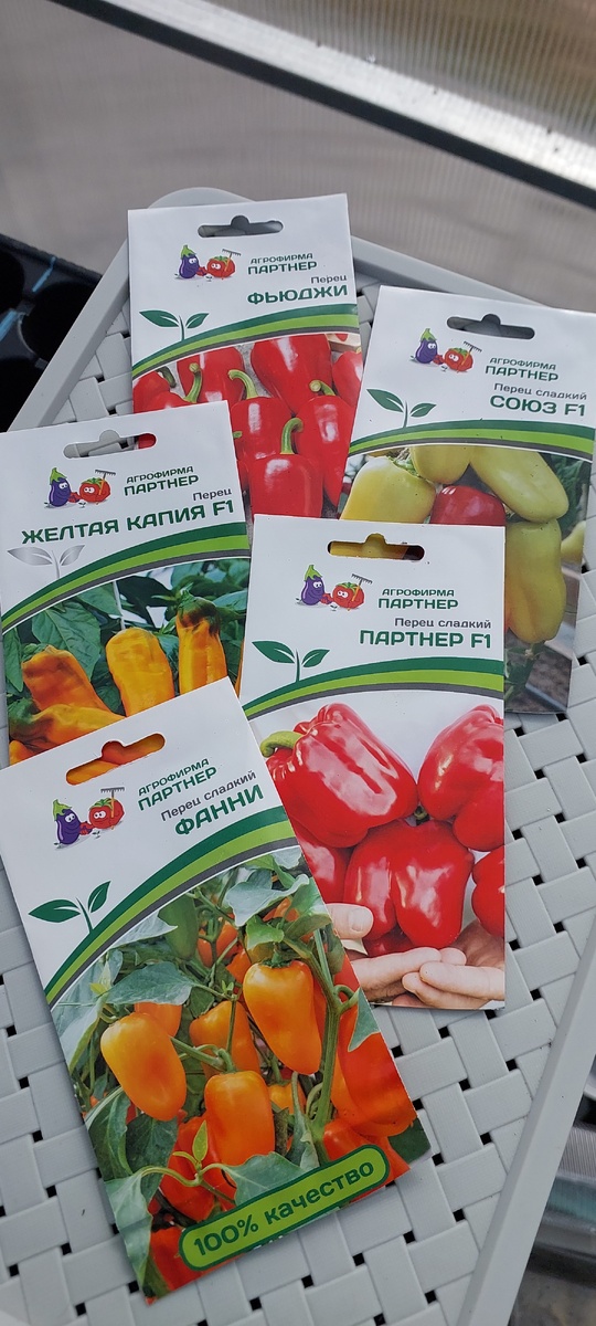 Сладкие перчики в этом сезоне