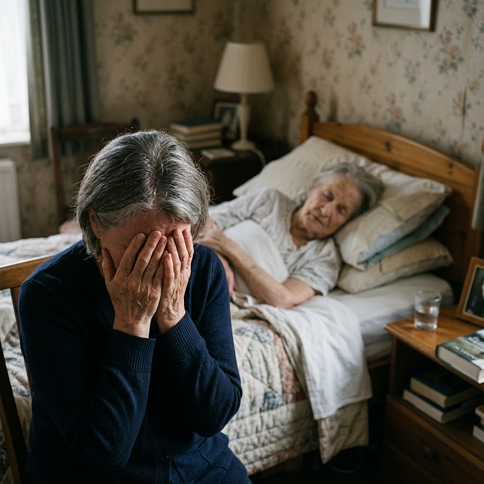    Ухаживаю за лежачей мамой. Ей 90 лет, деменция. Как избавиться от мыслей, когда уже этому конец?