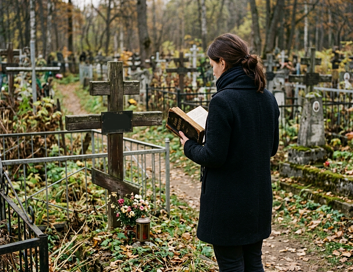 Отец похоронен в октябре 2024 года, без отпевания, так как некрещен. Сейчас можно отпеть?