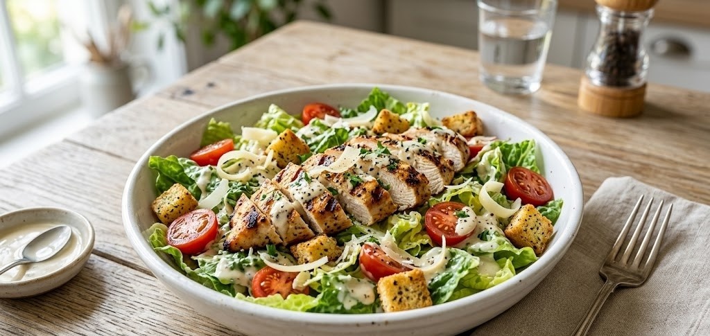 Курица сухая, а соус жидкий? Перепробовал 10 рецептов Цезаря и нашел 1 рабочий. Что случится, если порвать листья руками?