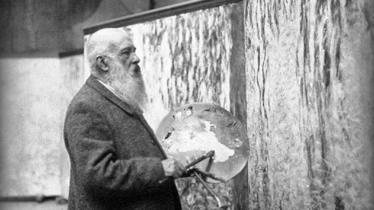 Клод Моне за работой (1840-1926 г.г.) →