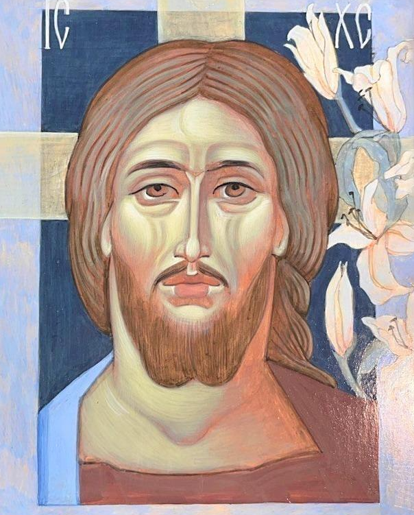 Венчальная пара Иисус Христос"  2025 г 17х21см (Осадинова Д.А.)