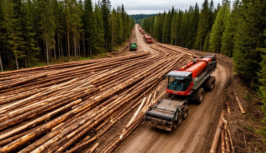 Почему в Финляндии лес приносит в 3 раза больше прибыли, чем в России?