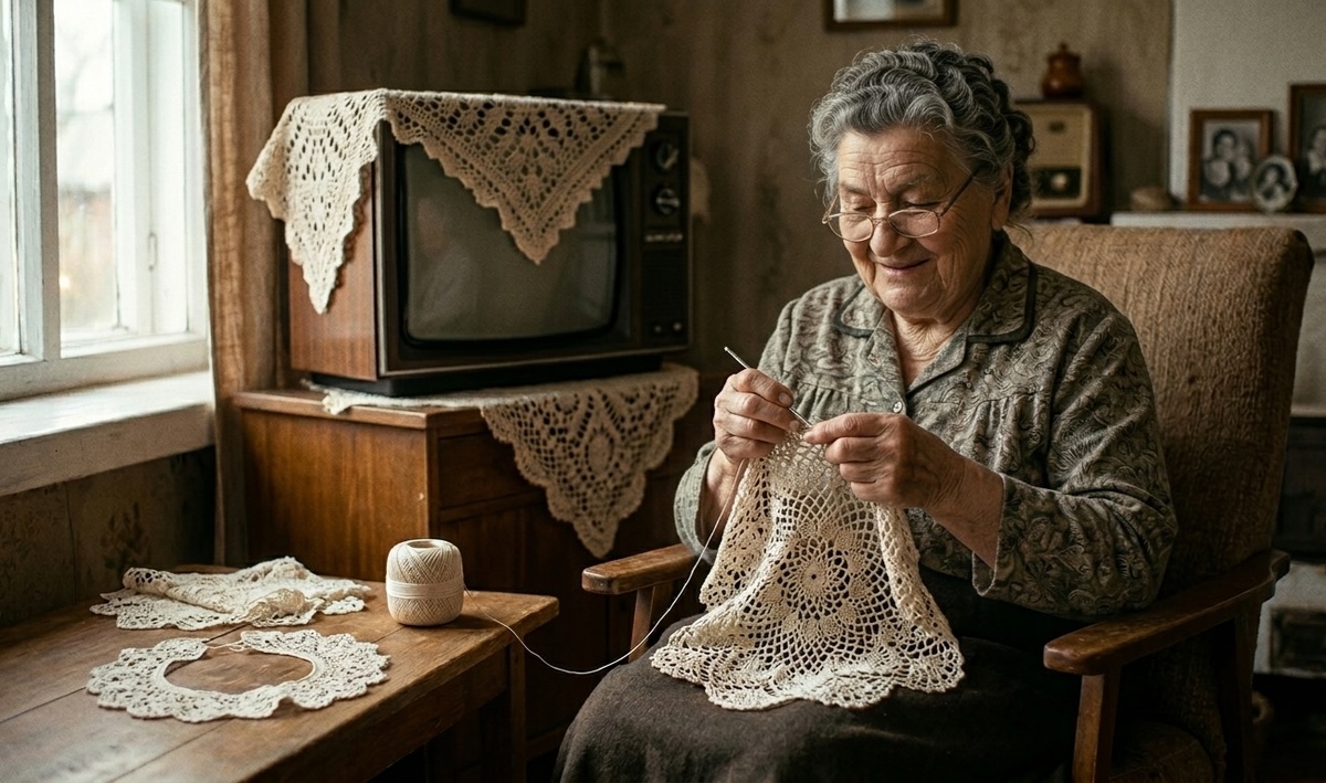 Кружевные бабушкины шедевры