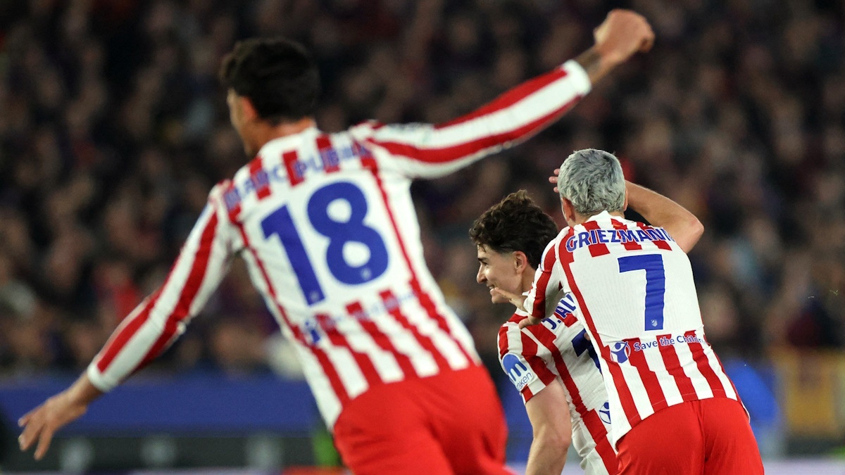    "Барселона" и "Атлетико Мадрид" сыграли 8 апреля в матче Лиги Чемпионов. Фото: REUTERS/Nacho Doce