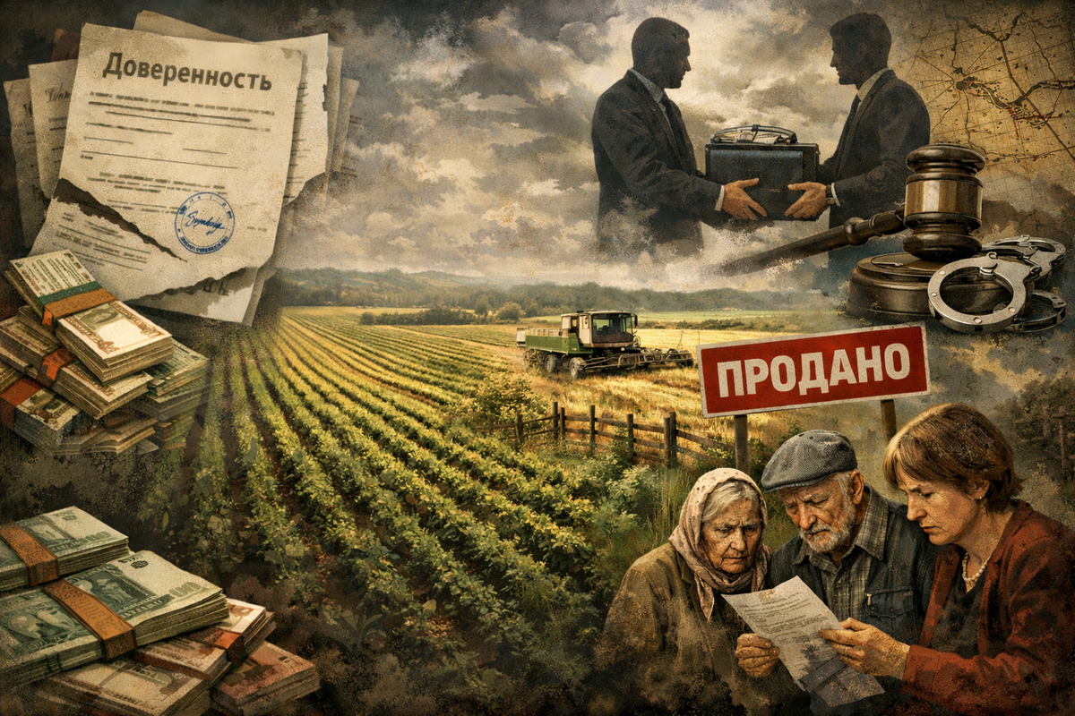 Как Сергей Ильич Лагошин проводит масштабные махинации с землей