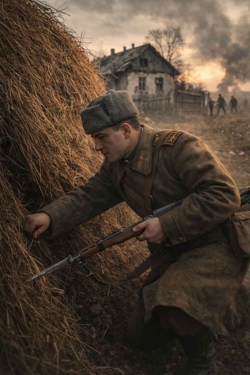 «Он не шёл в бой — он искал хлеб для тех, кто ещё должен был выжить.»© Александер Арсланов