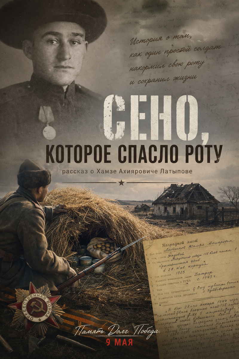 «Иногда один стог сена спасает больше жизней, чем оружие.»© Александер Арсланов