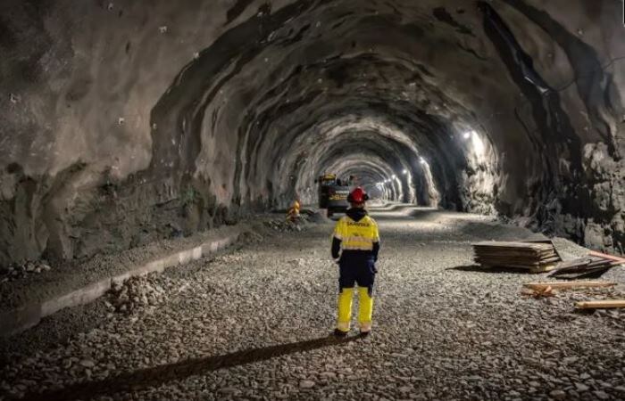 Строительство подводного тоннеля в Норвегии