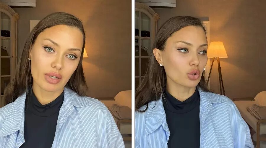 Скрины из видео обращения к  Владимиру Владимировичу Путину от Виктории Бони