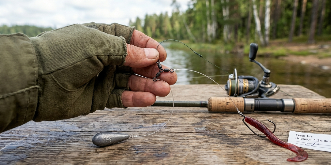 Отводной поводок: Секретное оружие, когда окунь «закрыл рот»