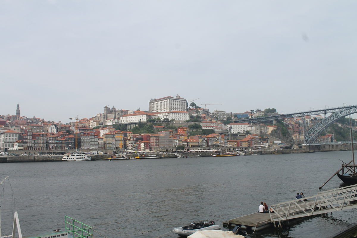 Вид на город Порту