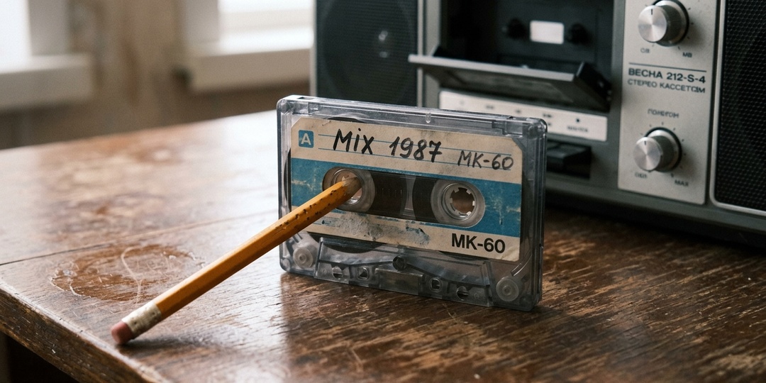 Карандаш и аудиокассета: великая инженерная тайна нашего детства и спасенные батарейки.