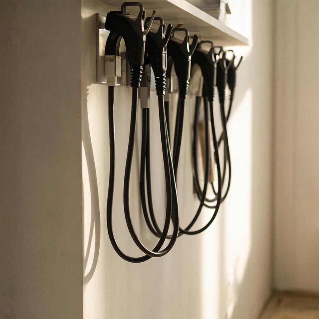 Провода наконец на месте