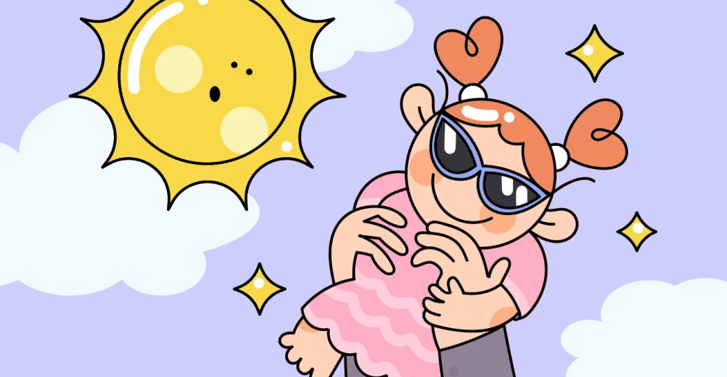 Я на солнышко смотрю — как сохранить зрение ребенка летом