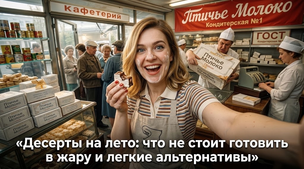    Варианты легких десертов для жаркой погоды admin