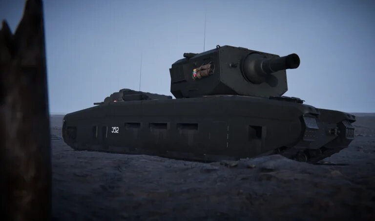 Сверхтяжёлый французский танк для прорыва линии Зигфрида. ARL-Hotchkiss Fortress H «Orléans»