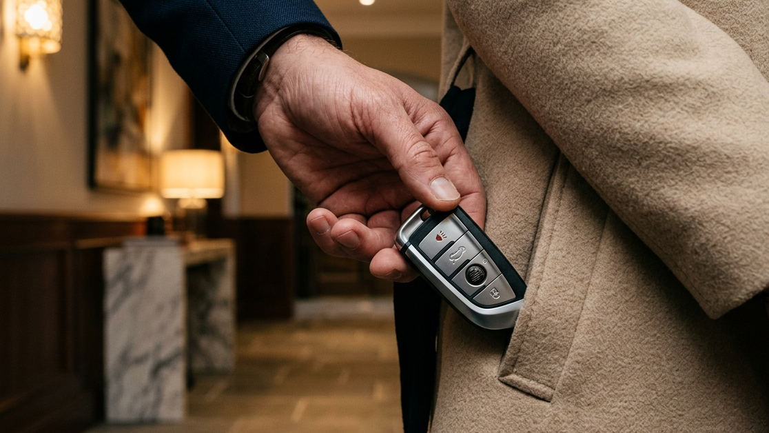 Моя жена ездила на скромном "корейце". Откуда у неё ключ от машины за 20 миллионов?