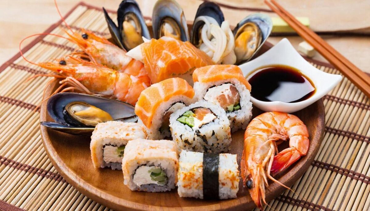 Любители суши рискуют ослепнуть.  Фото: Изображение сгенерировано с помощью ИИ / Виктория Загитова