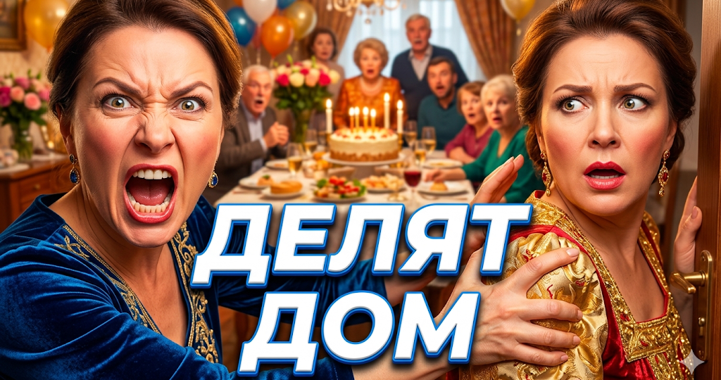 — Мама еще жива, но давайте уже решать, кому достанется её дом! — сестра собрала семейный совет прямо на юбилее матери. Я выгнала её...