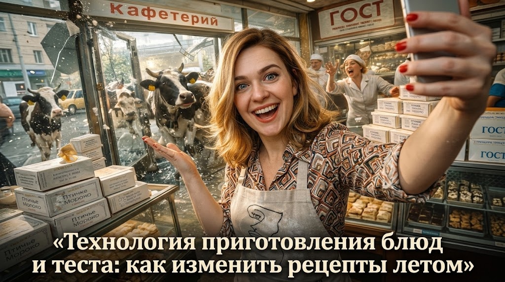    Адаптация технологии приготовления блюд и теста для летнего сезона admin