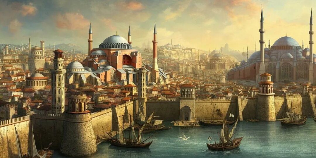 История Константинополя от Византия до Стамбула.