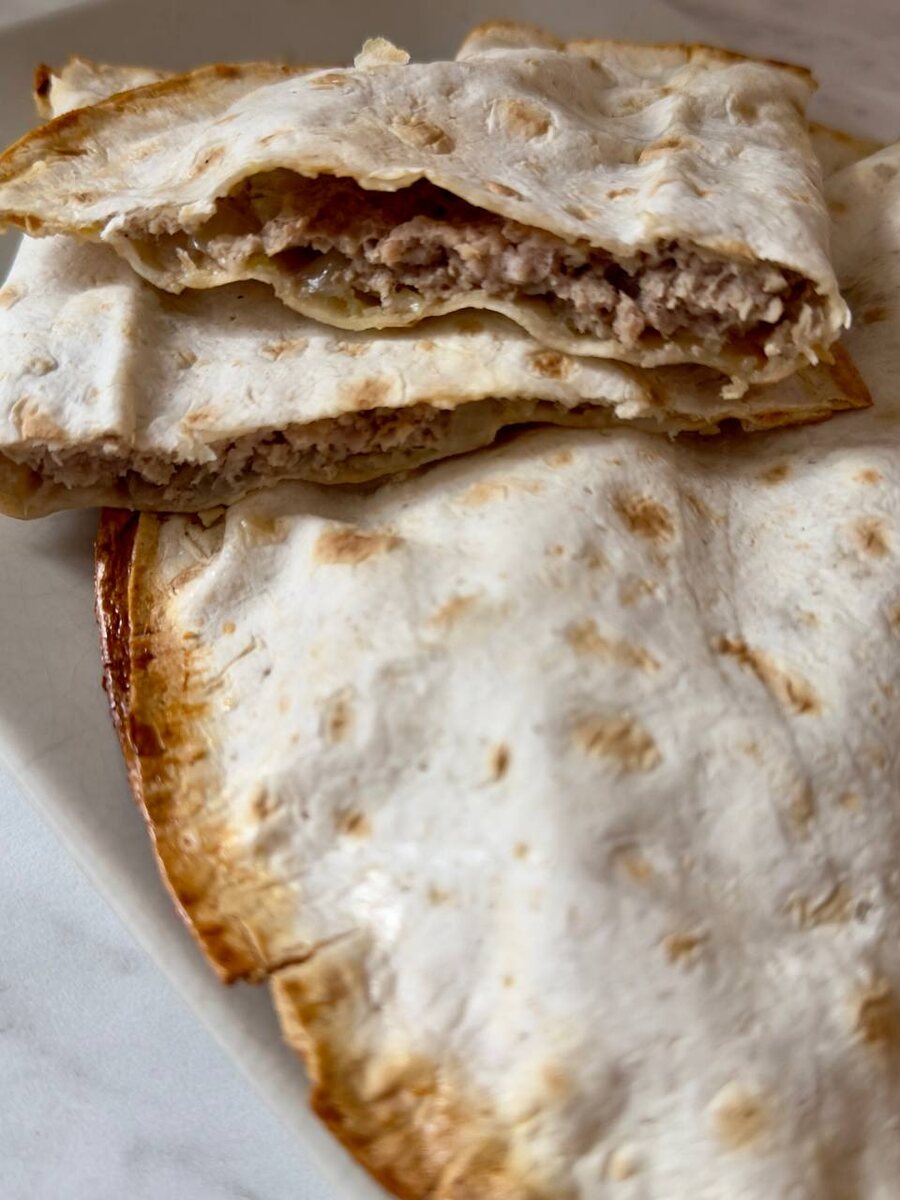 Ленивые чебуреки из лаваша